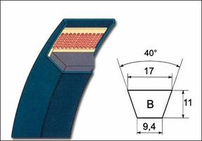 CINGHIA TRAP. B 37